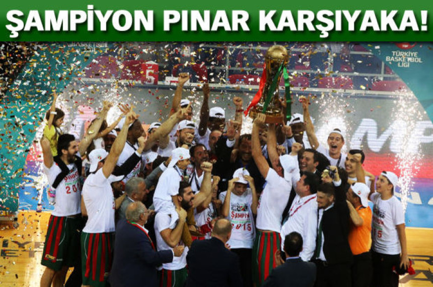Ni Fener, ni Efes, ni Galata, več...Karšijaka je šampion Turske!!!