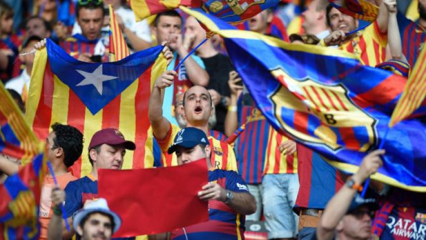 Opa! UEFA će kazniti Barsu zbog zastava Katalonije?!