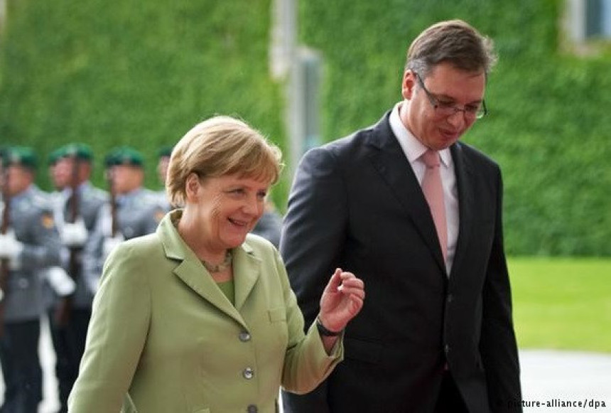 Angela Merkel danas stiže u Beograd