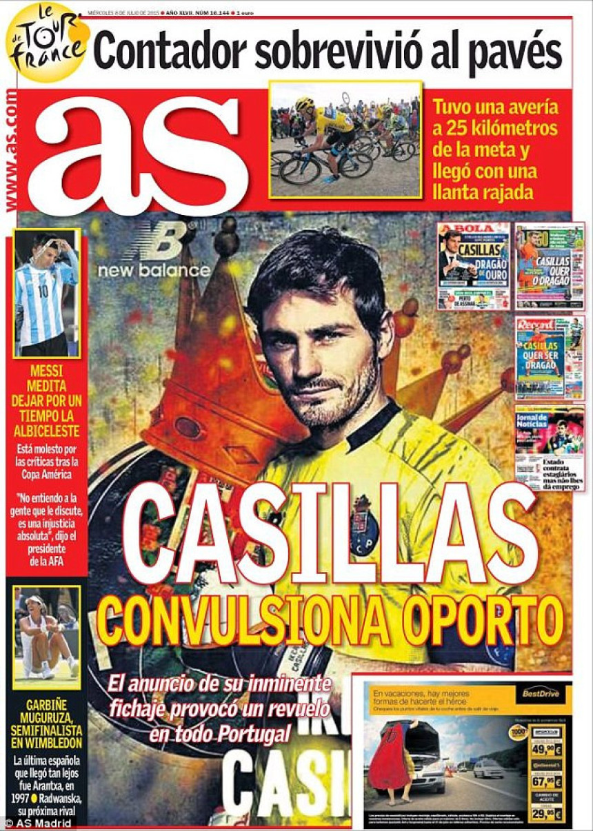 Iker Kasiljas otišao iz Reala poslije 25 godina!