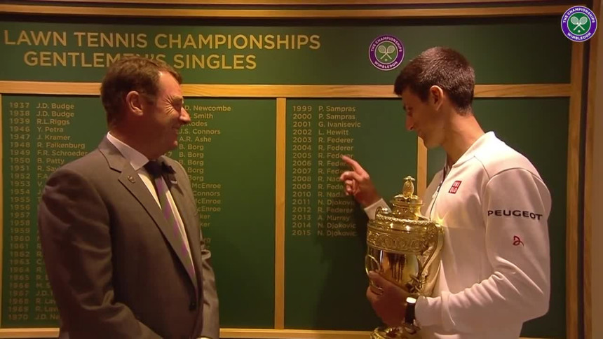 Video: Pogledajte šta je Nole radio odmah nakon pobjede...