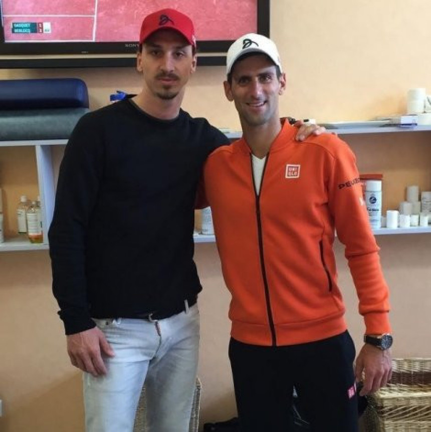 Zlatan: Kakav šampion, moj prijatelj Novak!