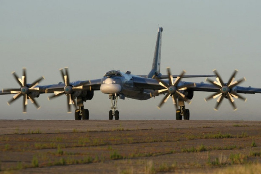 Srušio se ruski bombarder Tu-95