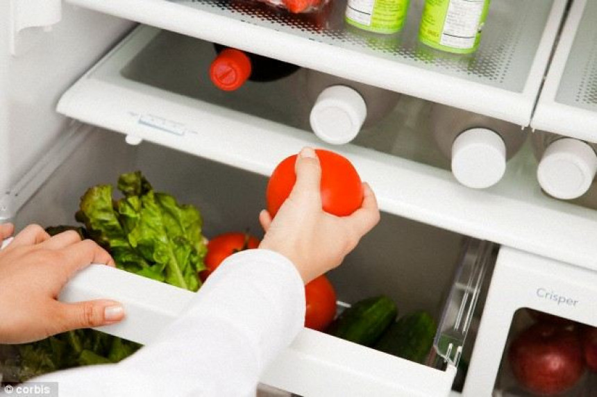 Nemojte držati paradajz u frižideru!