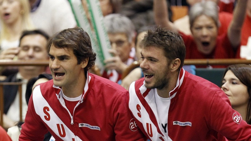 Federer i Vavrinka igraju protiv Holandije da bi igrali na OI!