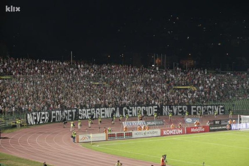 Sarajevo pod istragom UEFA-e zbog Srebrenice!