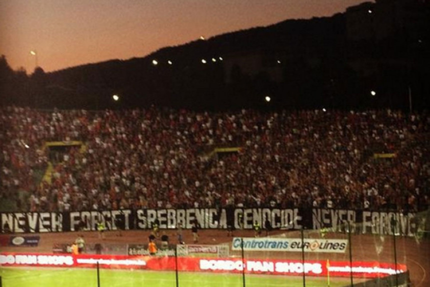 Sarajevo pod istragom UEFA zbog Srebrenice