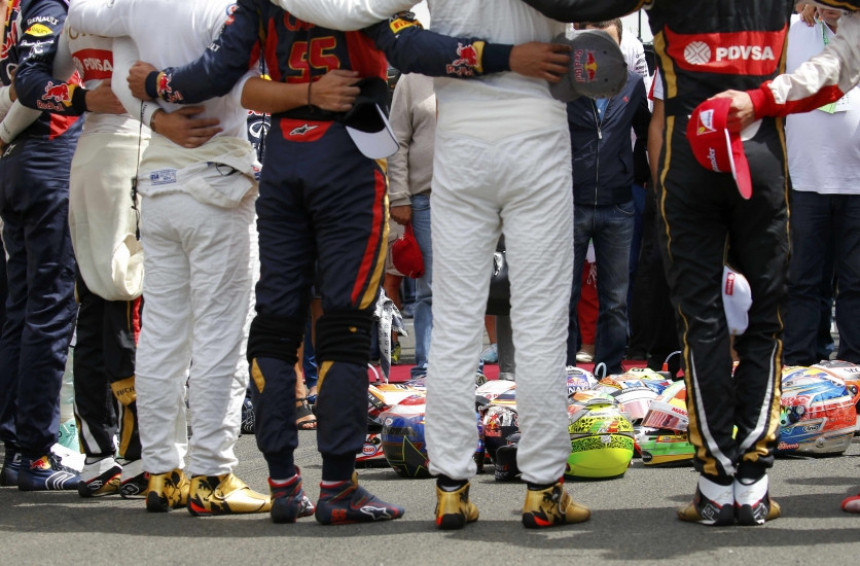 Dirljivo: Vozači Formule 1 se okupili prije trke i odali počast Bjankiju!