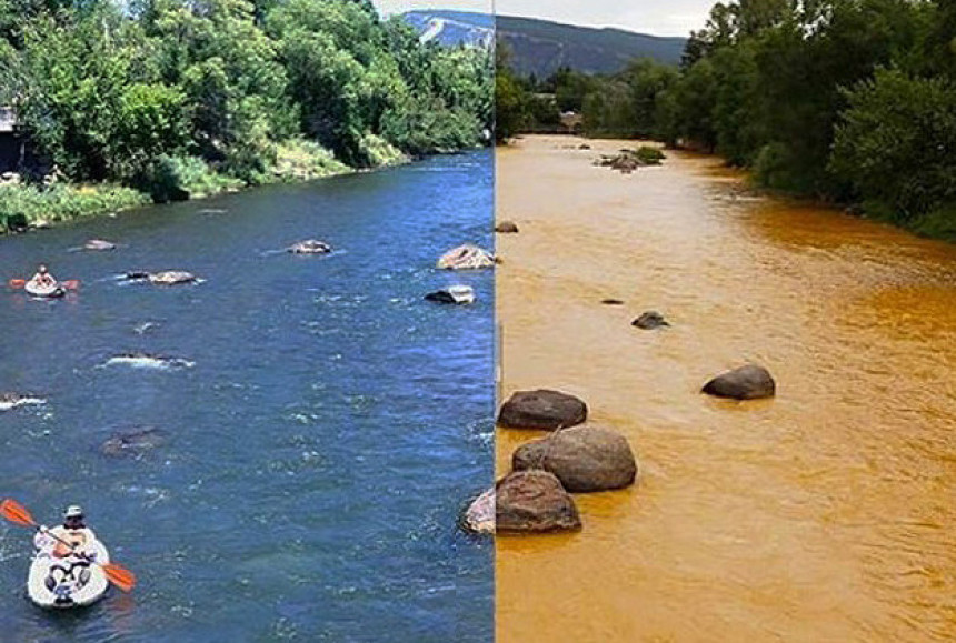 Zašto je rijeka u Americi osvanula u boji senfa?