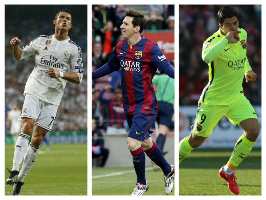 UEFA: Ronaldo, Mesi ili Suares?! Ko je najbolji?