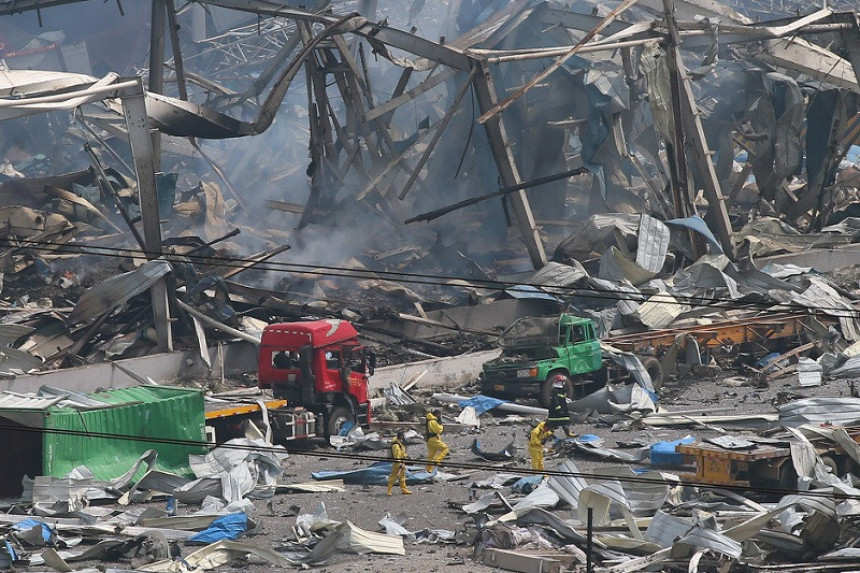 Kina: Zastrašujuće slike nakon eksplozije