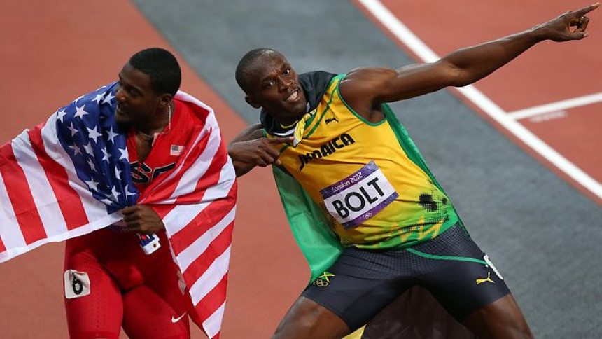 SP - 100 metara: SP: Getlin najbrži, Bolt 13 stotinki iza