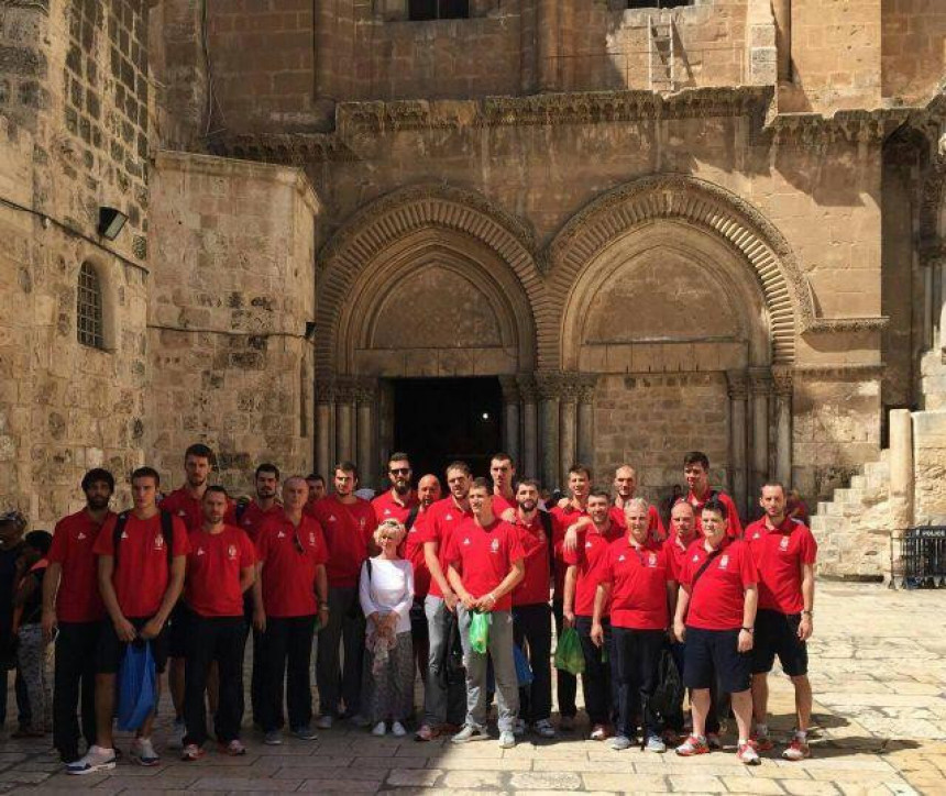 Košarkaši Srbije u poseti Jerusalimu!