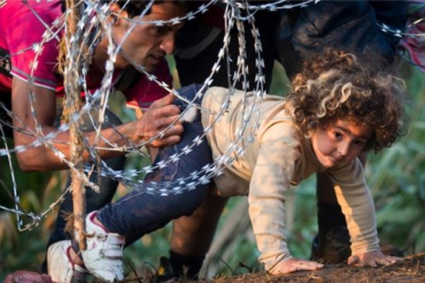 Dijete simbol tragične sudbine migranata 