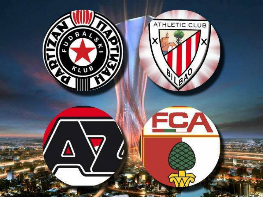 Predstavljamo rivale Partizana - Atletik Bilbao, AZ i Augsburg...