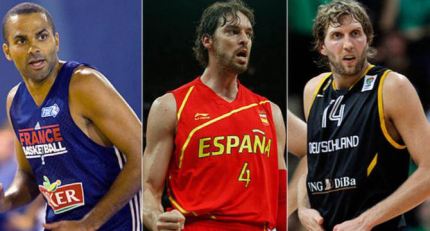 Највише НБА играча у историји Евробаскета!
