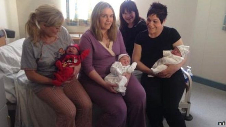 Tri sestre se porodile u istoj bolnici na isti dan