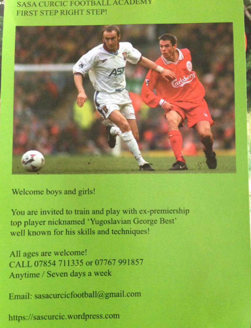 У Лондону се дијеле леци са ликом Саше Ћурчића!