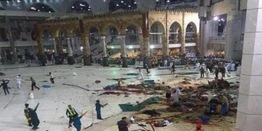 Кран убио 87 људи у џамији у Меки