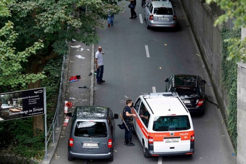 Autom pokosio demonstrante u Bernu