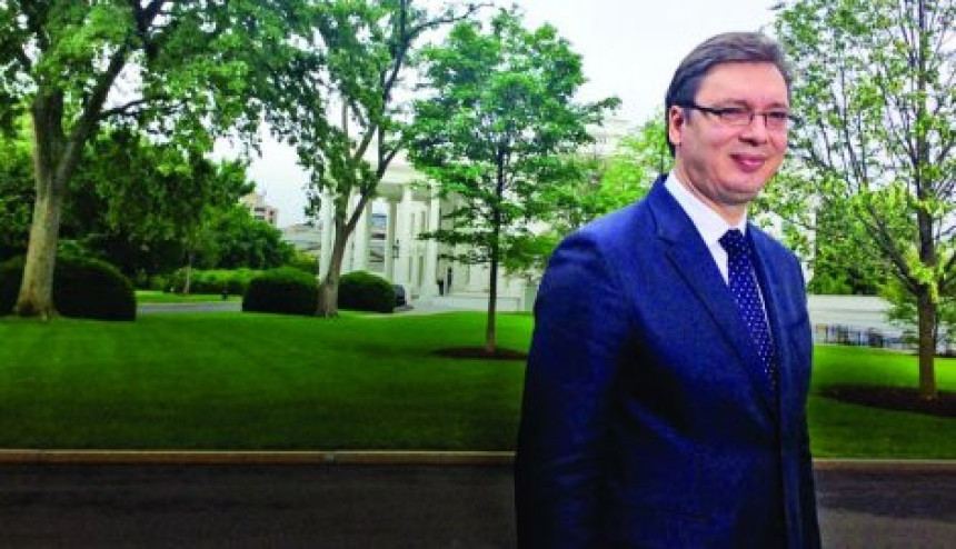 Aleksandar Vučić u Vašingtonu