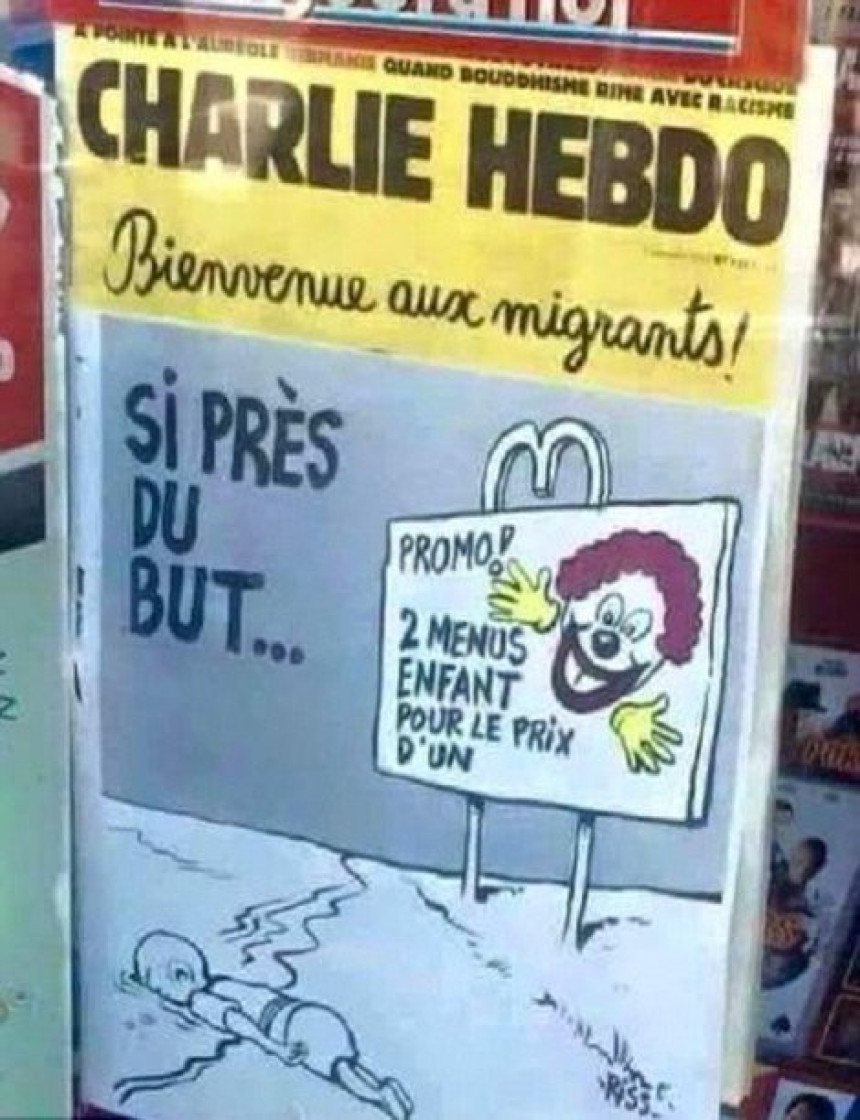 "Шарли ебдо" поново шокирао јавност
