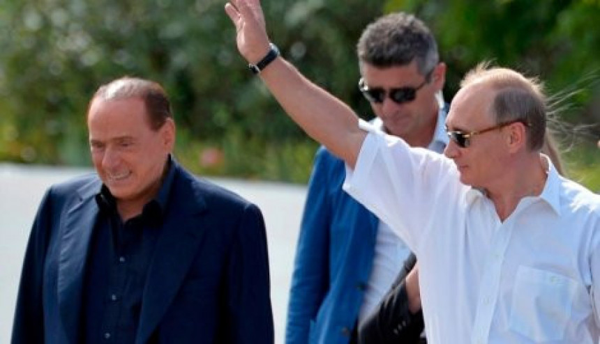 Berluskoni i Putin uživali na Krimu