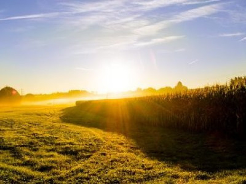 Sunčano uz jugo i temperaturu do 27