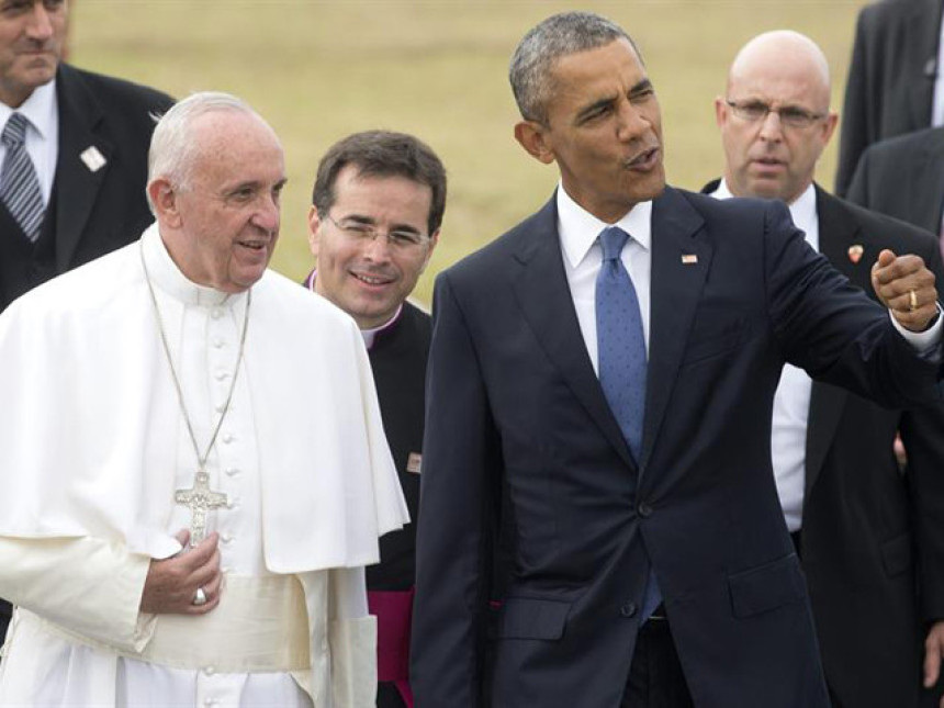 Папу у Америци дочекао Обама