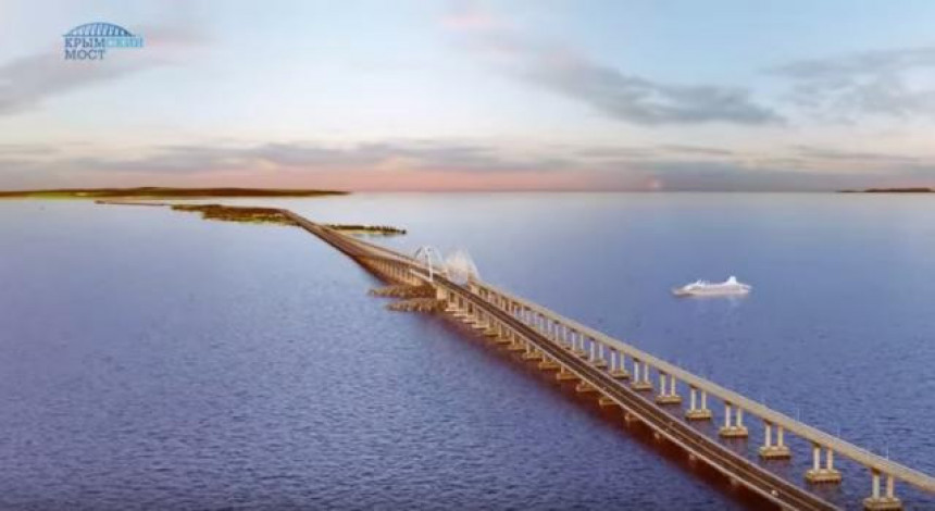 Ovaj most spojiće Krim sa ostatkom Rusije