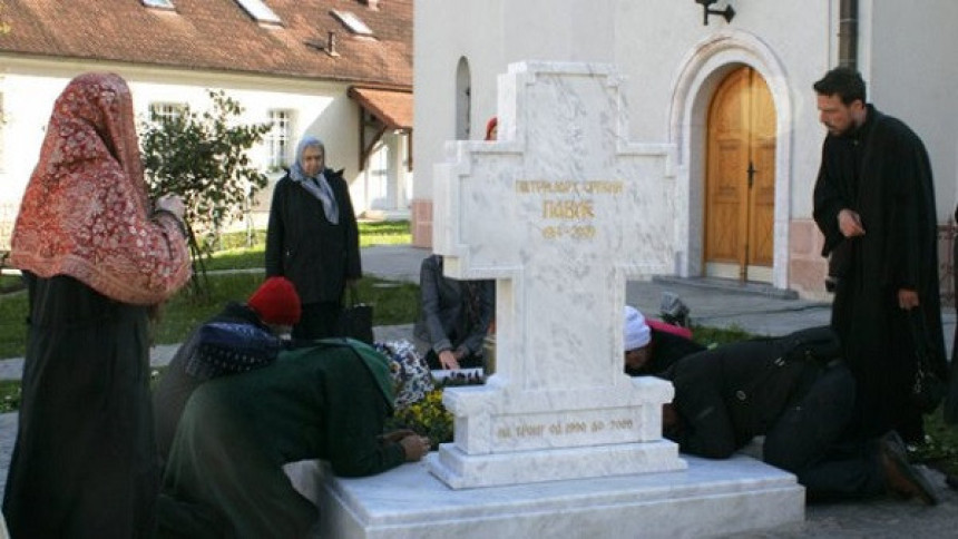 Uzas u manastiru gdje počiva patrijarh Pavle