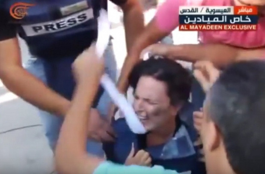 Reporterki pucano u lice tokom prenosa