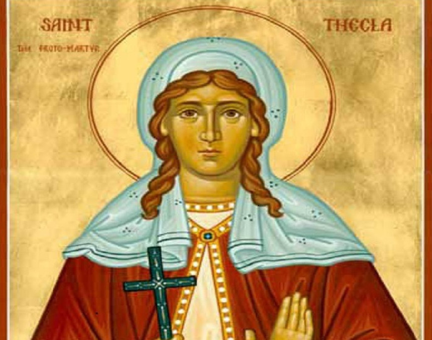 Данас празник Свете првомученице Текле