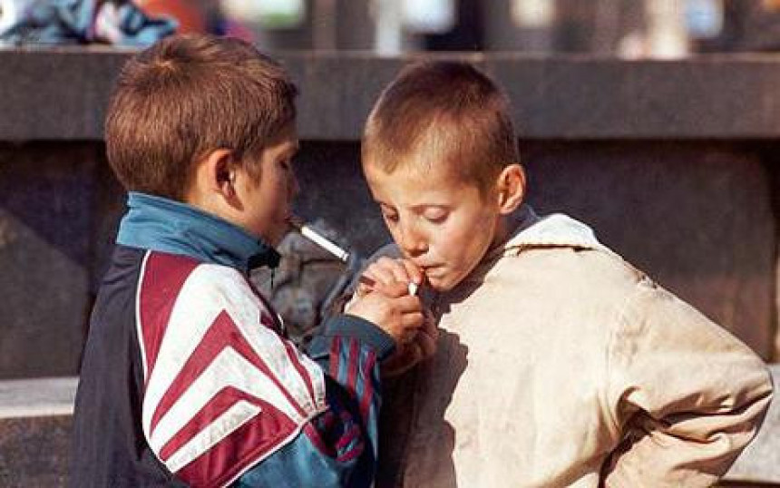 FBiH: Djeca mlađa od 10 godina puše