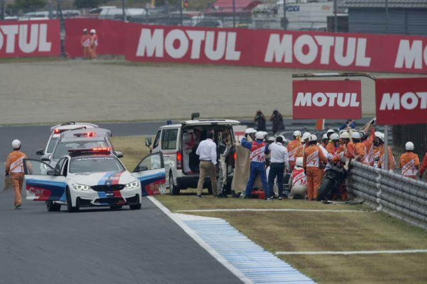 Де Анђелис у коми послије удеса у Мотегију!