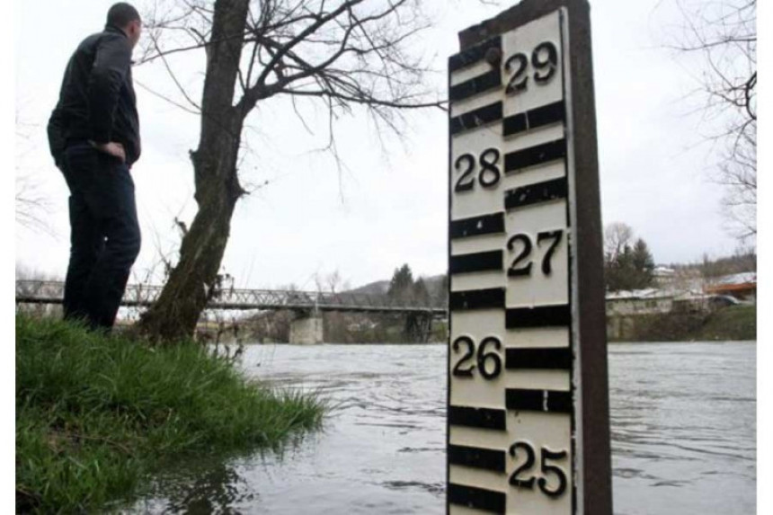 Vodostaji Vrbasa i Vrbanje u normali