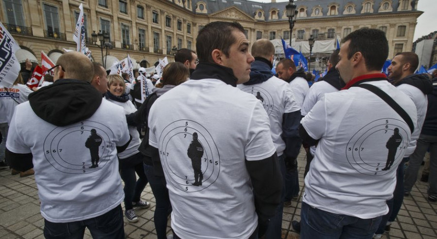 Francuska policija izašla na ulice zbog lošeg sudstva