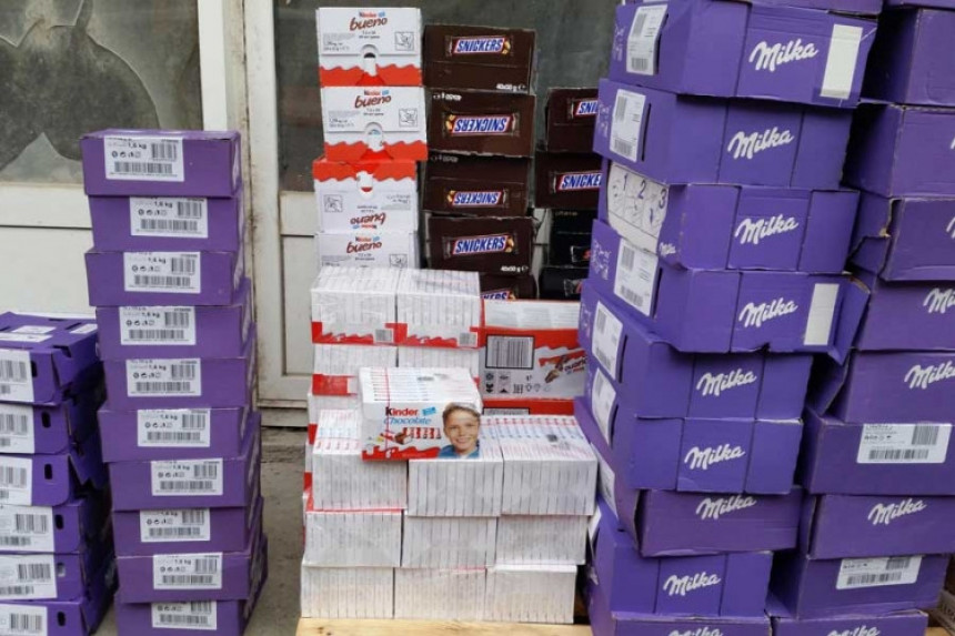 UIO BiH: Oduzeto 2.200 čokolada