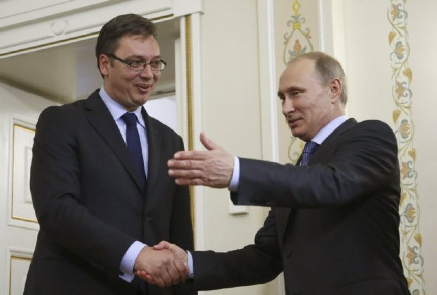 Премијер Србије данас са Путином