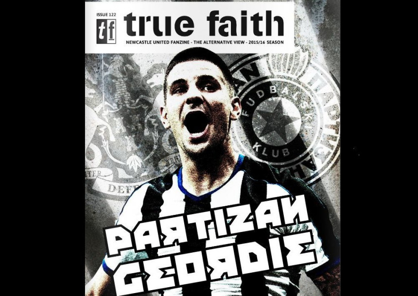 Partizanov Džordi – Mitrović na naslovnici fanzina!