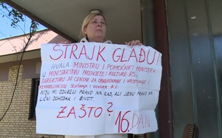 Šesnaest dana štrajkuje glađu!