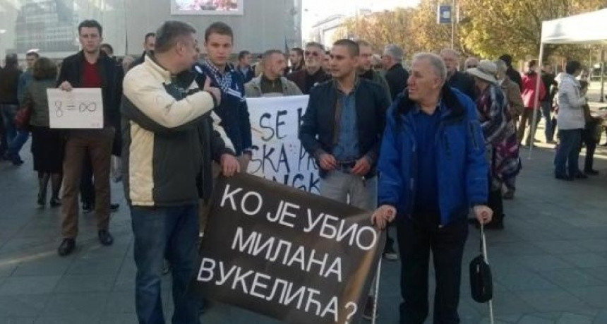 Protestna šetnja zbog ubistva Vukelića