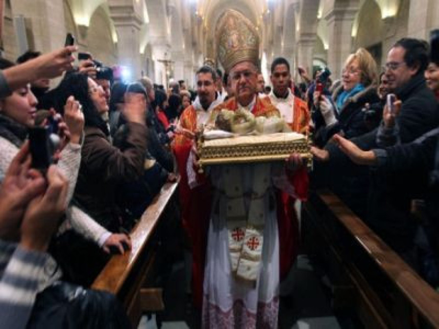 Božićna misa u crkvi Hristovog rođenja