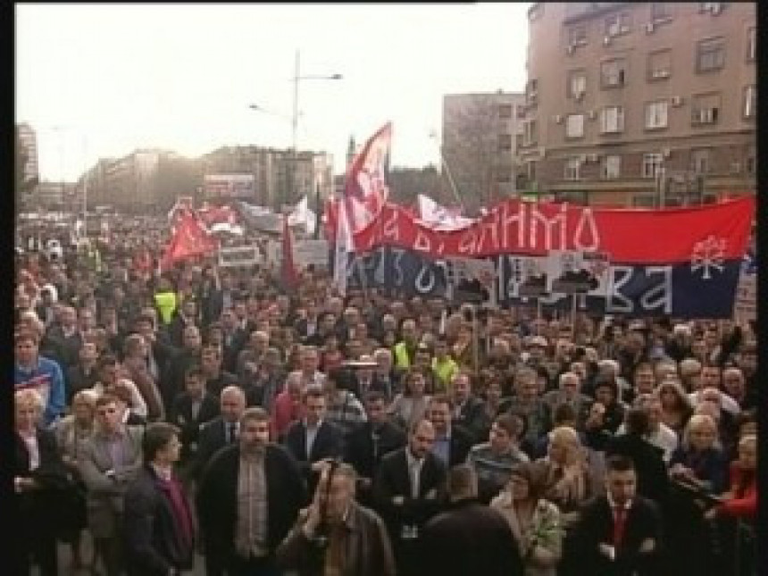 Novi Sad: Protest protiv separatizma (VIDEO)