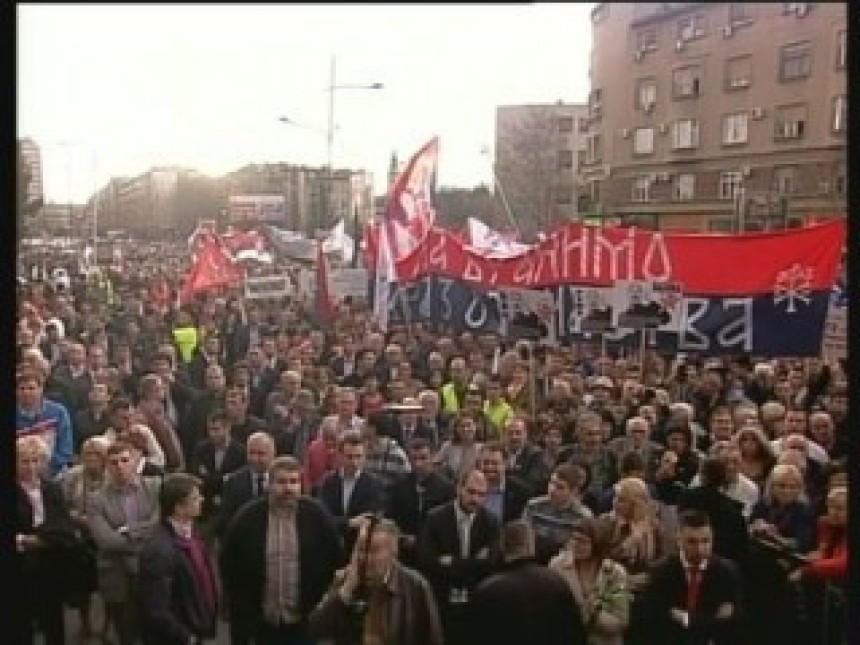 Нови Сад: Протест против сепаратизма (ВИДЕО)