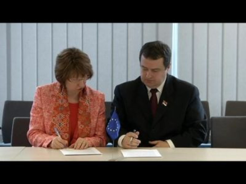Parafiran sporazum Beograd - Priština