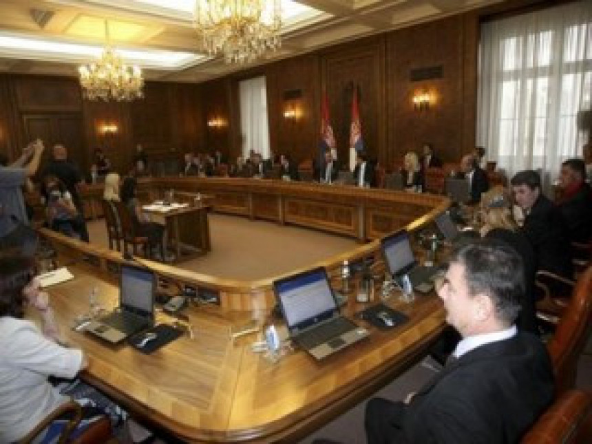 Sjednica Vlade Srbije o sporazumu danas u devet sati