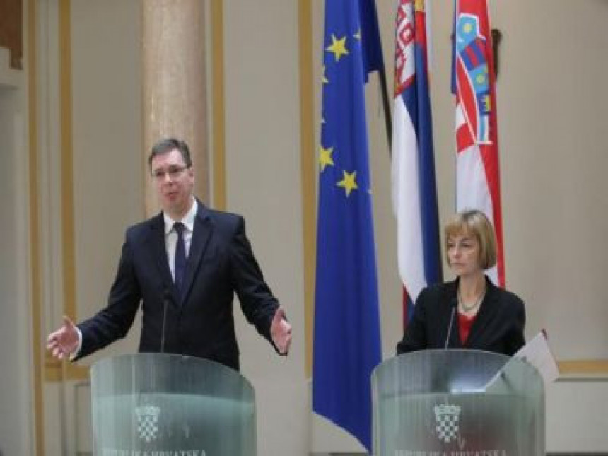 Vučić u Zagrebu: Pusićeva najavila mogućnost povlačenja tužbi!