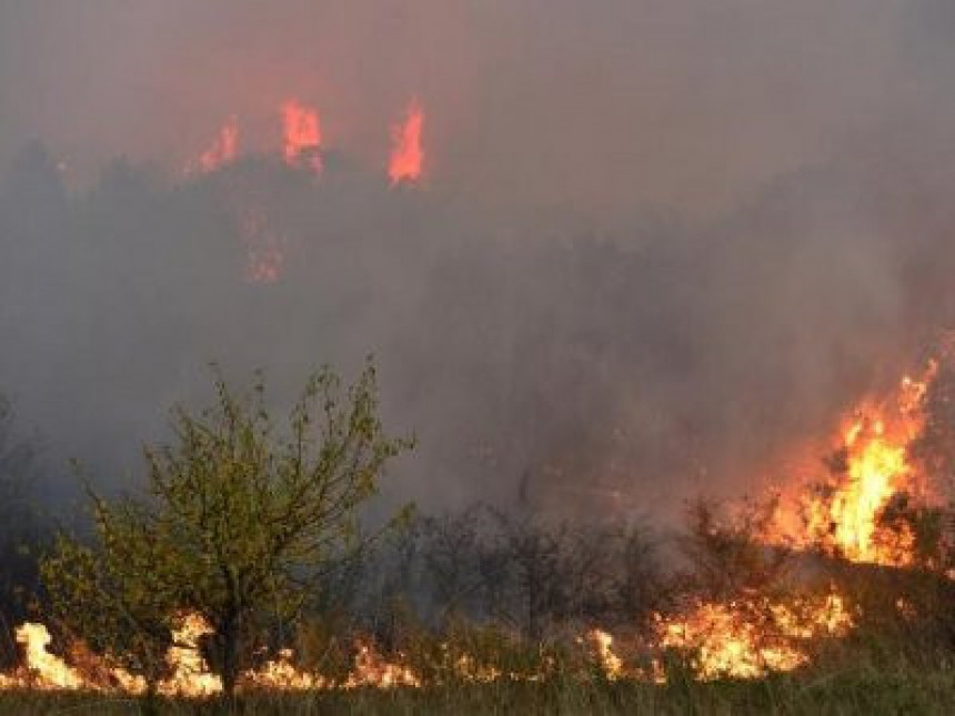 Пожар на граници БиХ и Хрватске