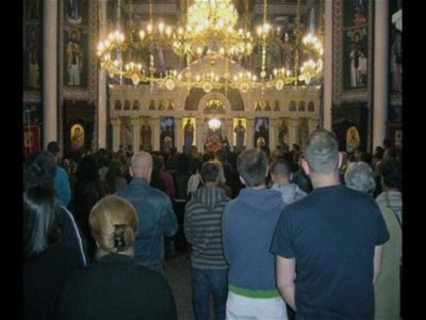 Služene vaskršnje liturgije širom Srpske
